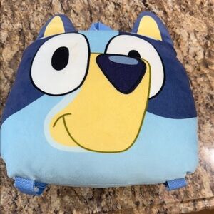 NWT Bluey Character Kids Plush Backpack